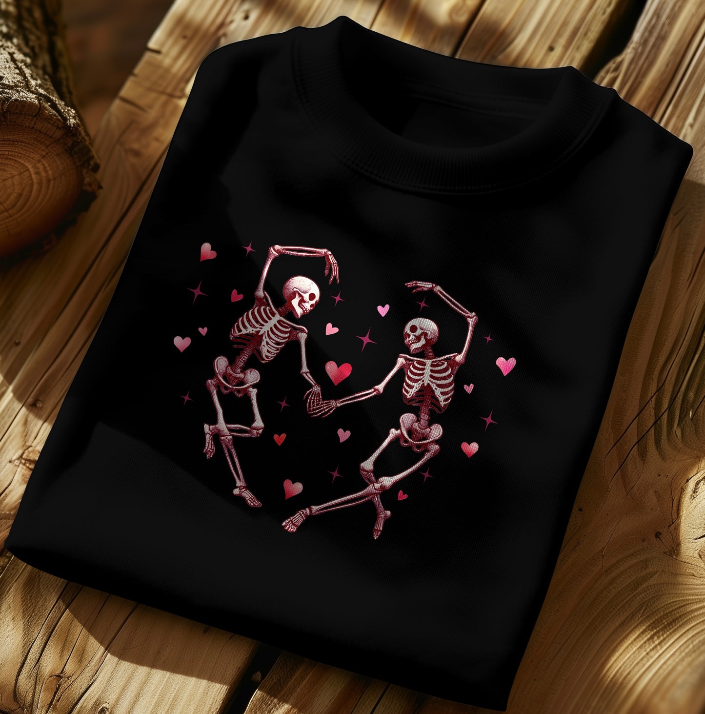 Valentines Dancing Skeleton
