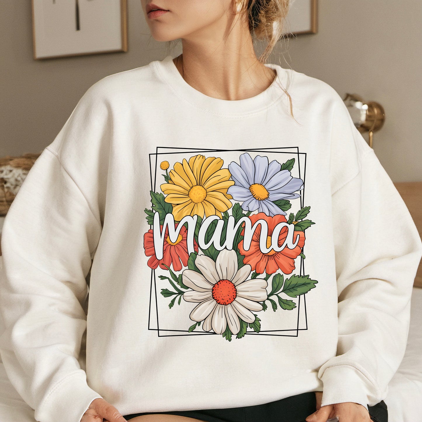 Flower Mama, Sweatshirt