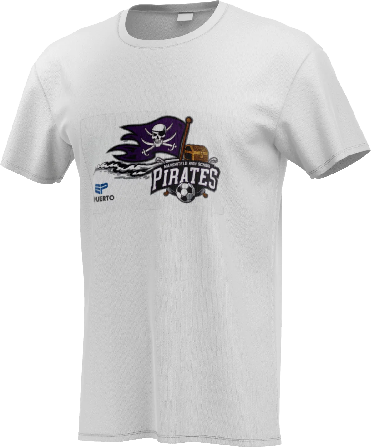 T-Shirt Pirate Flag (White)