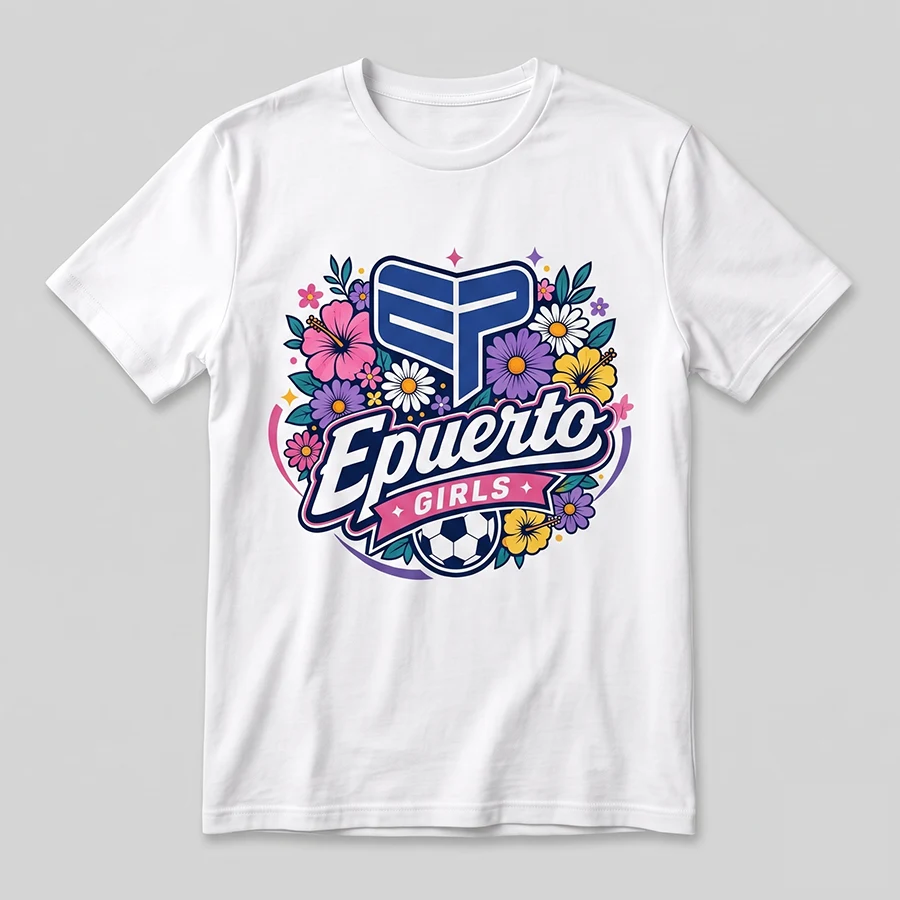 Epuerto Girls Soccer Team T-Shirt